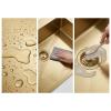 Pure.Sink Luxion Large gold sink 78x50 cm Tapwing with tap hole PLX7850T-60